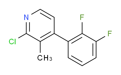2-Chloro-4-(2,3-difluorophenyl)-3-methylpyridine