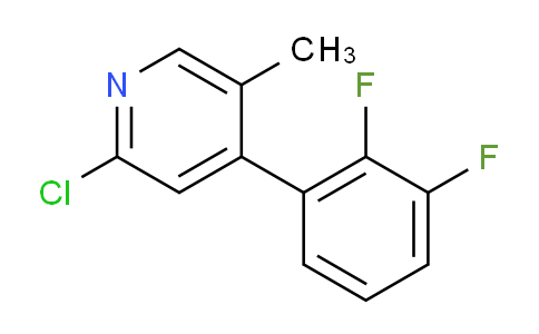 2-Chloro-4-(2,3-difluorophenyl)-5-methylpyridine