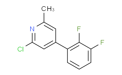 2-Chloro-4-(2,3-difluorophenyl)-6-methylpyridine