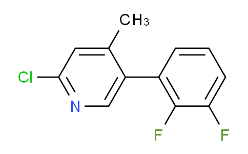 2-Chloro-5-(2,3-difluorophenyl)-4-methylpyridine