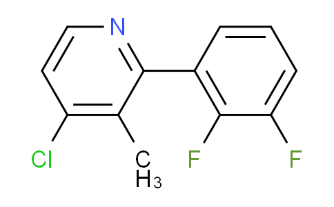 4-Chloro-2-(2,3-difluorophenyl)-3-methylpyridine