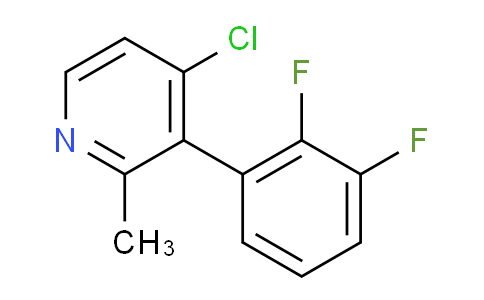 4-Chloro-3-(2,3-difluorophenyl)-2-methylpyridine