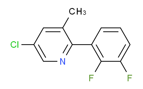 5-Chloro-2-(2,3-difluorophenyl)-3-methylpyridine