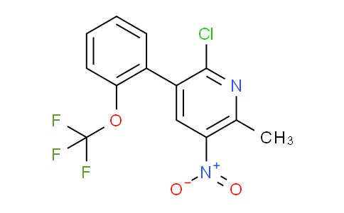 AM28794 | 1261753-13-2 | 2-Chloro-6-methyl-5-nitro-3-(2-(trifluoromethoxy)phenyl)pyridine