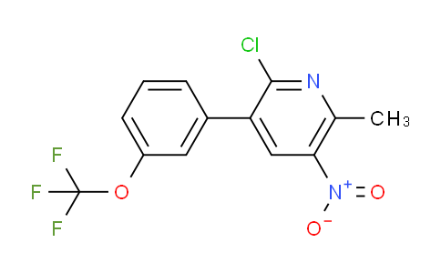 AM28795 | 1261615-13-7 | 2-Chloro-6-methyl-5-nitro-3-(3-(trifluoromethoxy)phenyl)pyridine