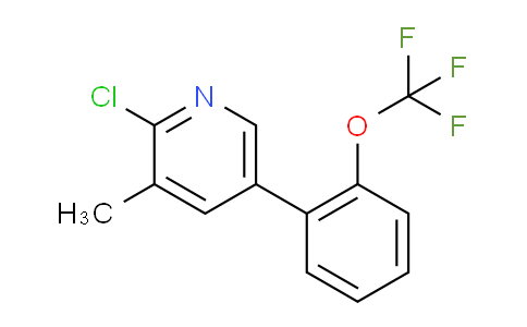 AM28800 | 1261615-40-0 | 2-Chloro-3-methyl-5-(2-(trifluoromethoxy)phenyl)pyridine