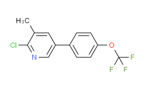 AM28802 | 1261759-44-7 | 2-Chloro-3-methyl-5-(4-(trifluoromethoxy)phenyl)pyridine