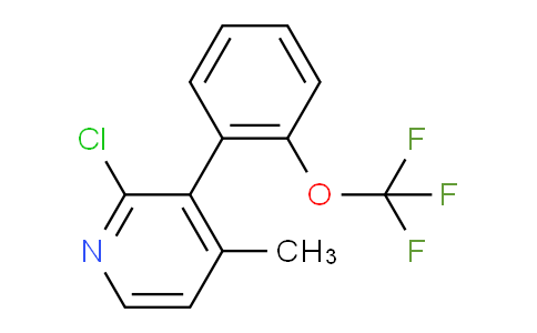 AM28803 | 1261584-81-9 | 2-Chloro-4-methyl-3-(2-(trifluoromethoxy)phenyl)pyridine