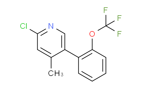 AM28806 | 1261484-81-4 | 2-Chloro-4-methyl-5-(2-(trifluoromethoxy)phenyl)pyridine