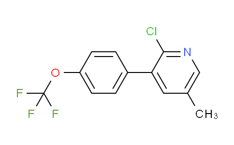 AM28811 | 1261516-40-8 | 2-Chloro-5-methyl-3-(4-(trifluoromethoxy)phenyl)pyridine