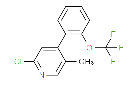AM28812 | 1261447-13-5 | 2-Chloro-5-methyl-4-(2-(trifluoromethoxy)phenyl)pyridine