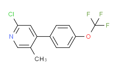 AM28814 | 1261759-48-1 | 2-Chloro-5-methyl-4-(4-(trifluoromethoxy)phenyl)pyridine
