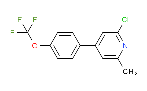 AM28820 | 1261753-34-7 | 2-Chloro-6-methyl-4-(4-(trifluoromethoxy)phenyl)pyridine