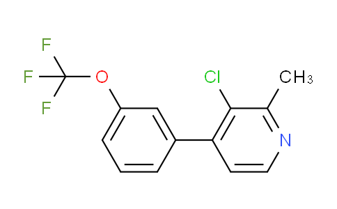 AM28822 | 1261854-14-1 | 3-Chloro-2-methyl-4-(3-(trifluoromethoxy)phenyl)pyridine