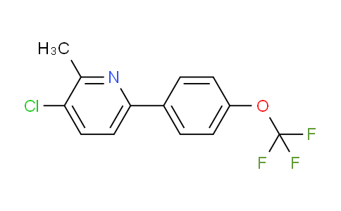 AM28826 | 1261685-03-3 | 3-Chloro-2-methyl-6-(4-(trifluoromethoxy)phenyl)pyridine