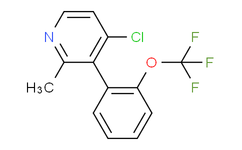 AM28836 | 1261652-53-2 | 4-Chloro-2-methyl-3-(2-(trifluoromethoxy)phenyl)pyridine