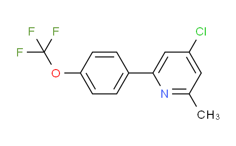 AM28841 | 1261839-26-2 | 4-Chloro-2-methyl-6-(4-(trifluoromethoxy)phenyl)pyridine