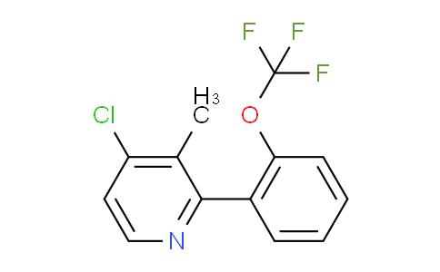 AM28842 | 1261685-09-9 | 4-Chloro-3-methyl-2-(2-(trifluoromethoxy)phenyl)pyridine