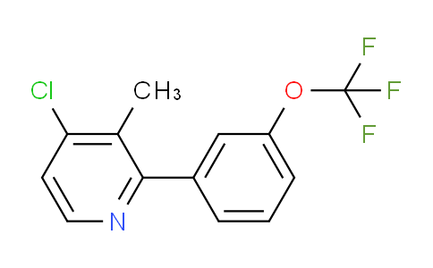 AM28843 | 1261876-55-4 | 4-Chloro-3-methyl-2-(3-(trifluoromethoxy)phenyl)pyridine