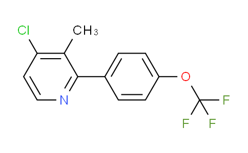 AM28844 | 1261685-15-7 | 4-Chloro-3-methyl-2-(4-(trifluoromethoxy)phenyl)pyridine