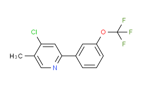 AM28846 | 1257211-13-4 | 4-Chloro-5-methyl-2-(3-(trifluoromethoxy)phenyl)pyridine
