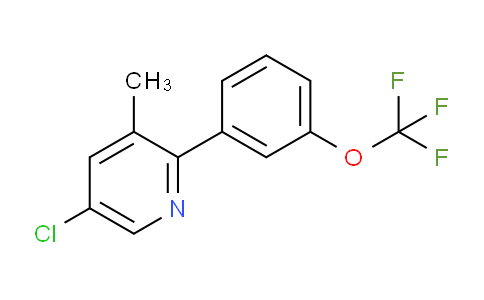 AM28849 | 1261454-03-8 | 5-Chloro-3-methyl-2-(3-(trifluoromethoxy)phenyl)pyridine