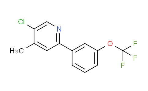5-Chloro-4-methyl-2-(3-(trifluoromethoxy)phenyl)pyridine