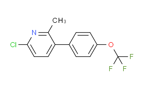 6-Chloro-2-methyl-3-(4-(trifluoromethoxy)phenyl)pyridine