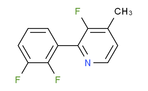 2-(2,3-Difluorophenyl)-3-fluoro-4-methylpyridine