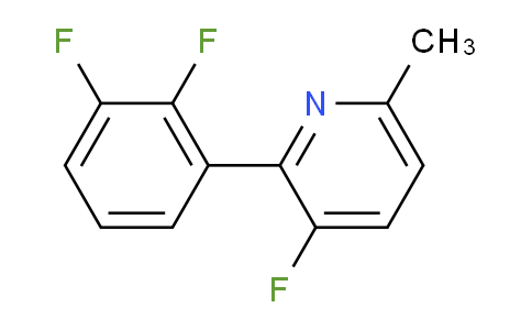 2-(2,3-Difluorophenyl)-3-fluoro-6-methylpyridine