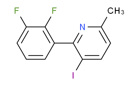 AM28879 | 1261793-54-7 | 2-(2,3-Difluorophenyl)-3-iodo-6-methylpyridine