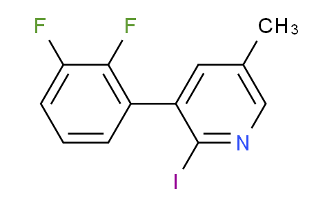 AM28886 | 1261765-51-8 | 3-(2,3-Difluorophenyl)-2-iodo-5-methylpyridine