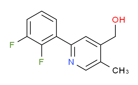 2-(2,3-Difluorophenyl)-5-methylpyridine-4-methanol