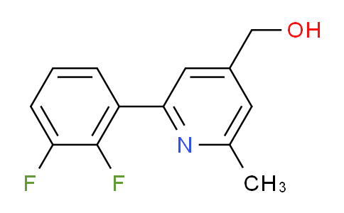 2-(2,3-Difluorophenyl)-6-methylpyridine-4-methanol