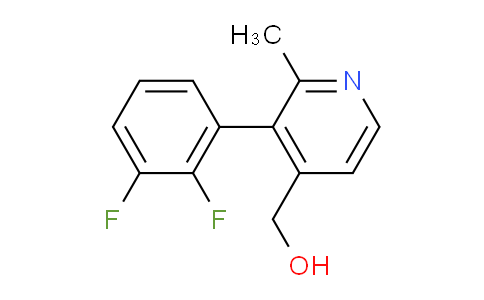 3-(2,3-Difluorophenyl)-2-methylpyridine-4-methanol