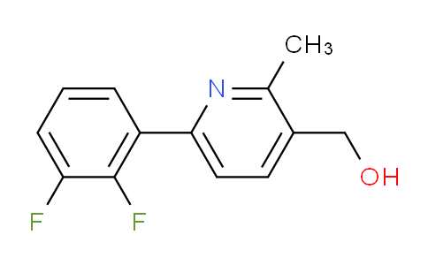 6-(2,3-Difluorophenyl)-2-methylpyridine-3-methanol