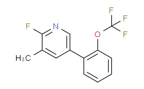 AM28951 | 1261864-60-1 | 2-Fluoro-3-methyl-5-(2-(trifluoromethoxy)phenyl)pyridine