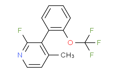 AM28954 | 1261654-11-8 | 2-Fluoro-4-methyl-3-(2-(trifluoromethoxy)phenyl)pyridine