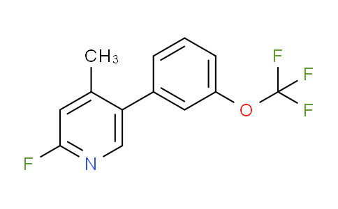 AM28958 | 1261658-55-2 | 2-Fluoro-4-methyl-5-(3-(trifluoromethoxy)phenyl)pyridine