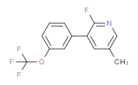 AM28961 | 1261449-44-8 | 2-Fluoro-5-methyl-3-(3-(trifluoromethoxy)phenyl)pyridine