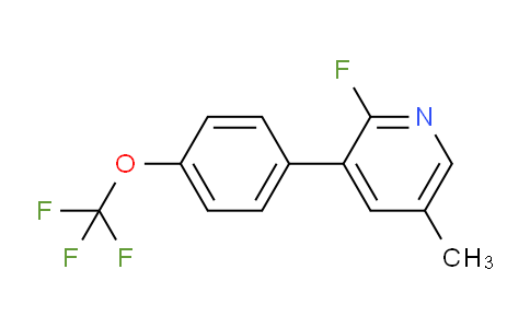 AM28962 | 1261522-60-4 | 2-Fluoro-5-methyl-3-(4-(trifluoromethoxy)phenyl)pyridine