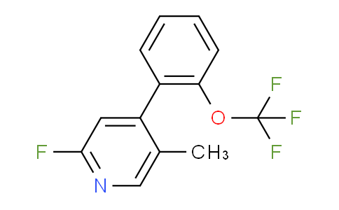 AM28963 | 1261881-47-3 | 2-Fluoro-5-methyl-4-(2-(trifluoromethoxy)phenyl)pyridine