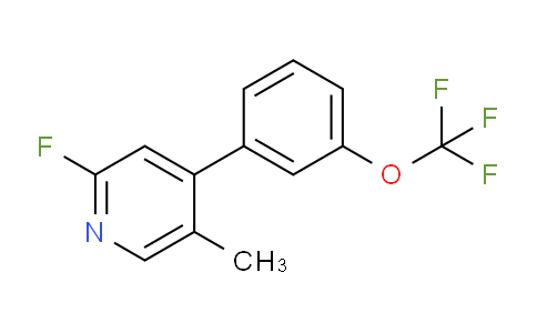 AM28964 | 1261487-60-8 | 2-Fluoro-5-methyl-4-(3-(trifluoromethoxy)phenyl)pyridine