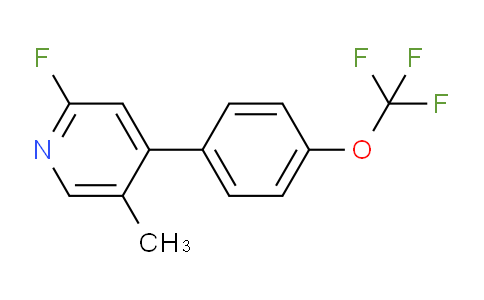 AM28965 | 1261574-79-1 | 2-Fluoro-5-methyl-4-(4-(trifluoromethoxy)phenyl)pyridine