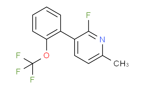 AM28966 | 1261591-52-9 | 2-Fluoro-6-methyl-3-(2-(trifluoromethoxy)phenyl)pyridine