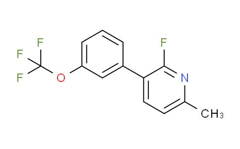 AM28967 | 1261501-66-9 | 2-Fluoro-6-methyl-3-(3-(trifluoromethoxy)phenyl)pyridine