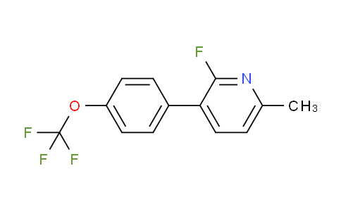 AM28968 | 1261864-74-7 | 2-Fluoro-6-methyl-3-(4-(trifluoromethoxy)phenyl)pyridine