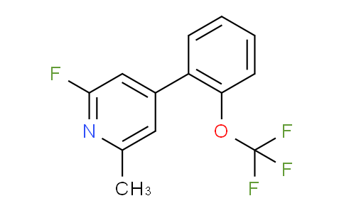 AM28969 | 1261858-28-9 | 2-Fluoro-6-methyl-4-(2-(trifluoromethoxy)phenyl)pyridine