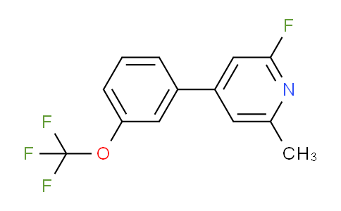 AM28970 | 1261449-47-1 | 2-Fluoro-6-methyl-4-(3-(trifluoromethoxy)phenyl)pyridine