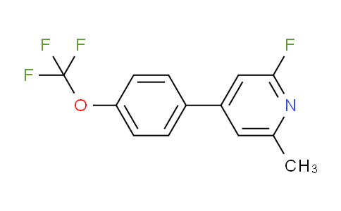 AM28971 | 1261881-51-9 | 2-Fluoro-6-methyl-4-(4-(trifluoromethoxy)phenyl)pyridine
